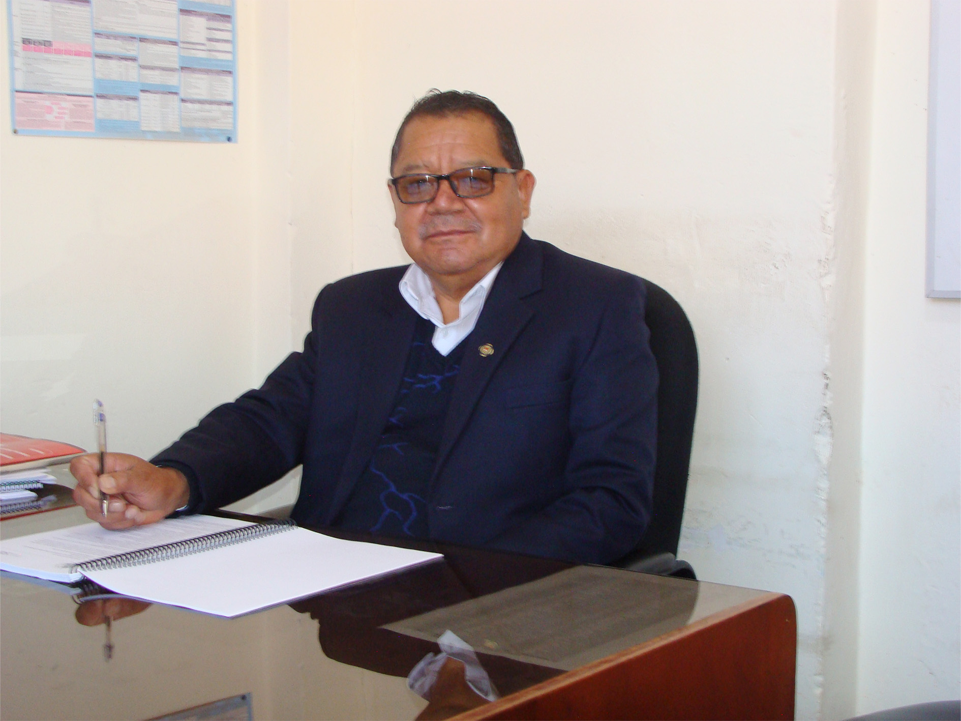 Foto del docente